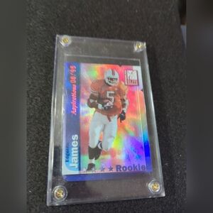 🏈1999 Donruss Elite Edgerrin James Rookie Refractor Rookie Card